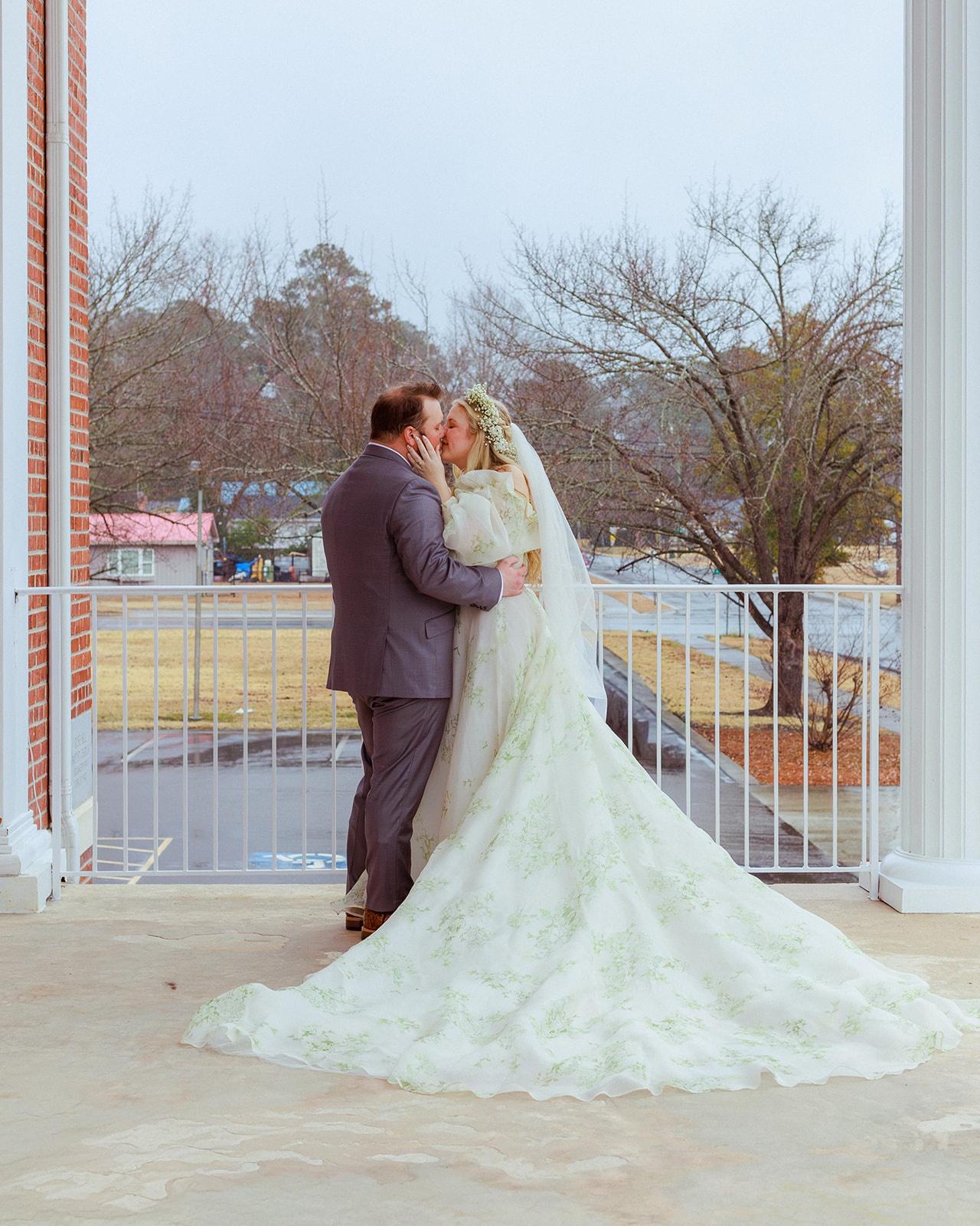 Intimate Church Wedding in Rose Hill, NC | Private Home Reception Celebration