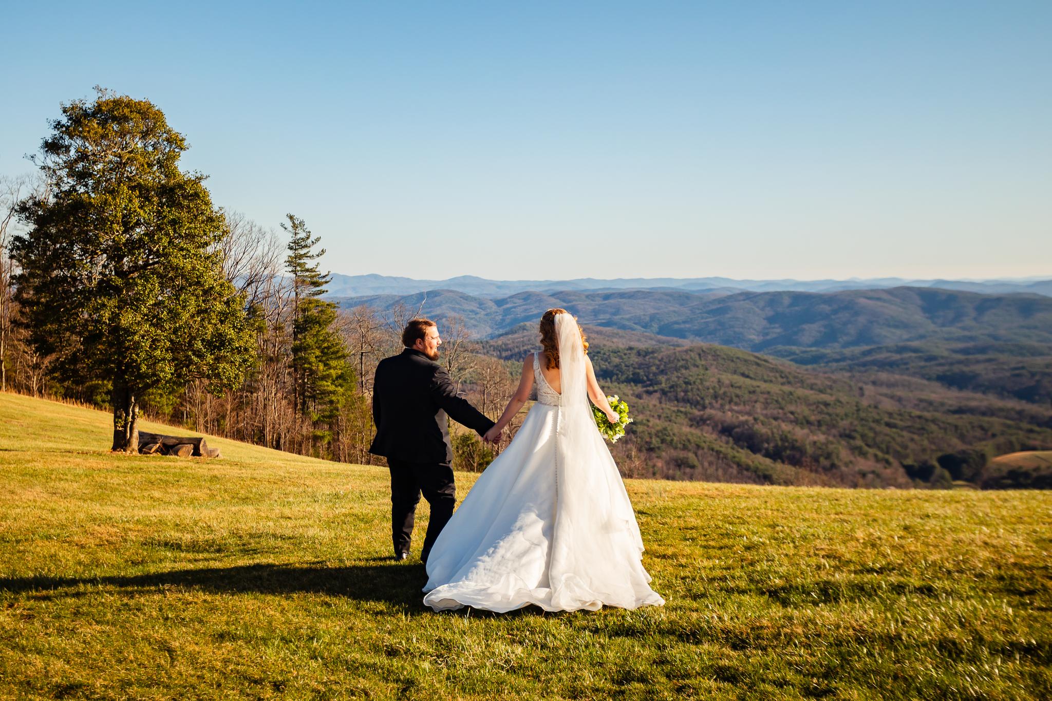 Spring Mountain Wedding in the Blue Ridge Mountains